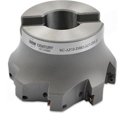 Корпус фрезы со сменными пластинами New Century NC-AP10-D080-A27-Z08-H NC130009