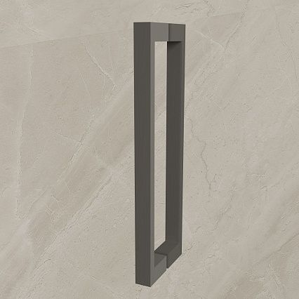 Душевой уголок Vincea Экстенза (Extenza) VSR-4EX101190CLGM 100/110x90 вороненая сталь, прозрачное