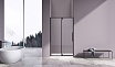 Душевая дверь Vincea Slim-N VDP-4SN100CLB 100x195 черный, прозрачная