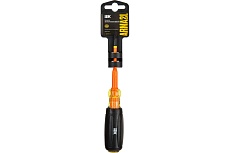 Отвертка IEK Arma2l 5 диэлектрическая slim pz/sl1x80 т3 A2L5-SC31-T3-ZS-10-080