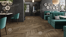 Ламинат Alpine Floor Herringbone Дуб Анжу 606x101x8 мм, LF102-11A