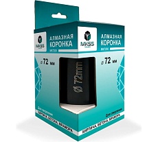 Коронка алмазная безударная по бетону SDS plus MKSS Toolbox 72 мм MK7200