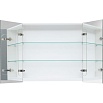 Зеркальный шкаф Dreja Premium 80 см белый глянец, двухстороннее зеркало