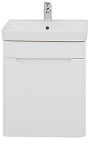 Тумба с раковиной Aquanet София 50 см белый