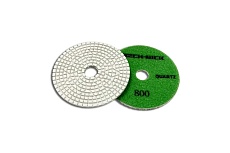 Круг алмазный гибкий шлифовальный АГШК Quartz 100x3.0 мм, №800 кварц wet TECH-NICK 111.120.9544