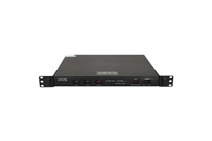 Источник бесперебойного питания Powercom King Pro RM, интерактивная, 600 ВА / 480 Вт, Rack, KIN-600AP-RM-1U