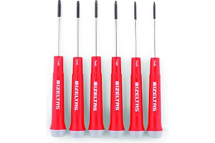 Набор отвёрток IZELTAS Torx 6 предметов 4530001006
