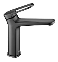 Смеситель для раковины Black&White Gravity GF-7109-GM оружейная сталь