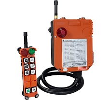 Радиоуправление TELECRANE А25-6D (пульт 6 кн+старт,стоп,звонок, 2 скорости) 00005044