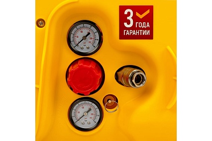 Воздушный компрессор Denzel dl1300, 10 бар, 1,3 квт, 180 л/мин, 5 л, с набором аксессуаров 58011
