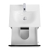 Тумба с раковиной BelBagno Marino-Cer-Mini 50 см Nero Lucido