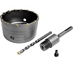Коронка в сборе по бетону (110 мм; М22) Vertextools 222-0110