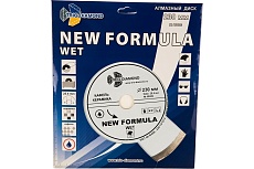 Диск алмазный отрезной Сплошной New Formula (230х25.4 мм) TRIO-DIAMOND W406