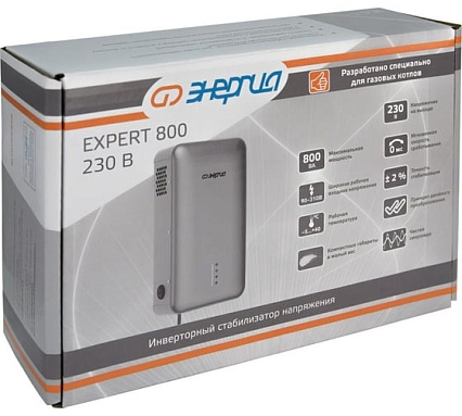 Стабилизатор напряжения Энергия Expert 800 230В Е0101-0245