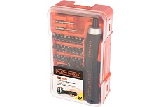 Аккумуляторная отвертка Black&Decker + 27 насадок BD40K27-RU