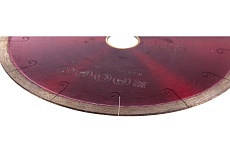 Диск алмазный сплошная кромка с микропазом G/L J-slot по граниту 180D-1.6T-7.5W-22.2/25.4 Messer 01-24-180