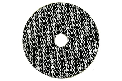 Алмазный гибкий шлифовальный гальванический круг Vertextools 100мм, P400 2500-400