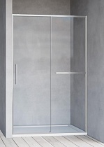 Душевая дверь Vincea Slim Soft VDS-1SS120CLBN 120x200 брашированный никель, прозрачная