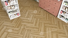 Ламинат Alpine Floor Herringbone 12 Pro Дуб Эльзас 606x101x12 мм, LF106-2B