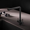 Смеситель для кухни Am.Pm X-Joy S F85B05722 с каналом, черный