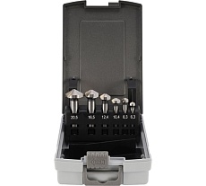 Набор зенковок H-Tools 120гр. 6.3-20.5мм 3z HSSE-Co5 6шт 890806EHT