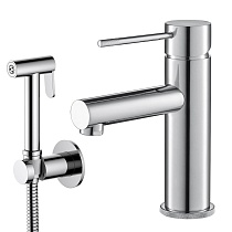 Смеситель для раковины Timo Saona 2360/00G с гигиеническим душем, хром