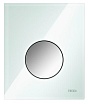 Кнопка смыва для писсуара TECE Loop 9242653 стекло, мятный зеленый/хром глянцевый