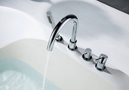 Смеситель на борт ванны Aquatek Европа AQ1348CR хром