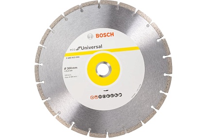Диск алмазный ECO Universal (300х25.4 мм) Bosch  2608615033