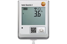 Логгер данных температуры Testo Saveris 2-T1 с дисплеем и встроенным сенсором NTC 0572 2001