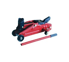 Подкатной домкрат Torin 2т, Н=140-300мм, в кейсе TA820011S