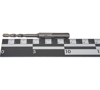 Бур по бетону 6x110x50 мм, крестовая пластина, SDS-plus Kranz KR-91-0801