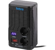 Стабилизатор напряжения Intro К-1000, 160-260В/220В, 1000ВА Б0064696