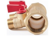 Коллектор с шаровыми кранами PROFACTOR в/н 1&quot; х 2 вых 1/2&quot;нар PF MV 265.2
