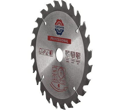 Диск пильный по дереву 165х20/16 мм, 24z TORGWIN S22733