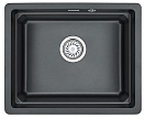 Кухонная мойка Granula Kitchen Space KS-5501U 55 см шварц