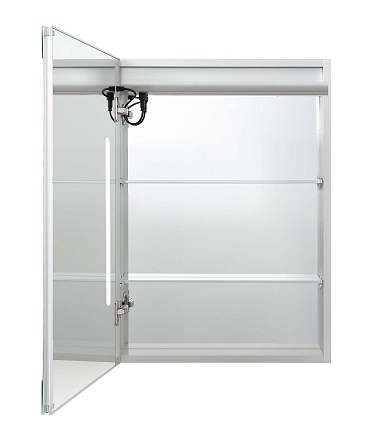 Зеркальный шкаф Aquatek 50x70 см с подсветкой, антипар, хром AQ7504-MLC