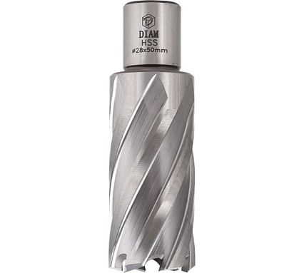 Сверло корончатое по металлу HSS Extra Line 28x50 мм Diam 320321