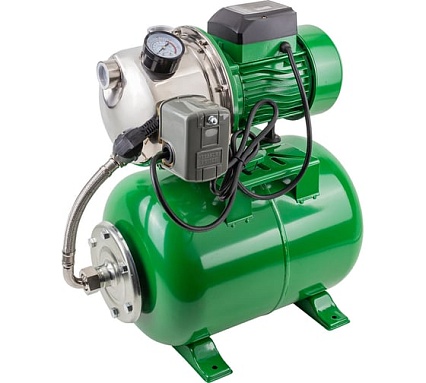 Насос самовсасывающий Rockforce 230В, 50Гц, 1100Вт, 55л/мин обмотка CU RF-AUTO-JS110 ALU(61185)