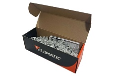 Фиксатор пластиковый для полипропиленовых труб Elematic 75 шт. ECAV 16 d=12-16 мм 13501016