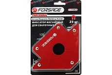 Фиксатор магнитный для сварочных работ (23 кг; 135/45 градусов) в блистере Forsage 17571 F-115W23