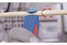 Кабельный нож плюс снятие изоляции провода 0,5-6 мм2 S 4-28 Multi Weicon-Tools wcn50057328