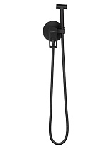 Смеситель Wonzon&Woghand Frame WW-88829010-MB с гигиеническим душем, черный матовый