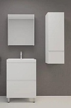 Мебель для ванной Style Line Манхэттен 60 см напольная, белый матовый