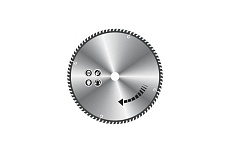 Диск пильный по алюминию (230х30 мм; 100Т) для циркулярных пил FIT 37783