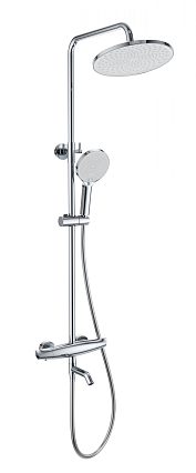 Душевая стойка Wonzon&Woghand Capsule WW-B3031-A2-CR термостат, хром
