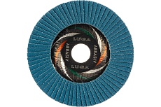 Круг лепестковый торцевой КЛТ1 (125х22 мм; ZK60 38А 25/Р60) Tsunami D961000LZK12560
