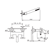 Смеситель для ванны Nicolazzi M.Croce 2202CR27