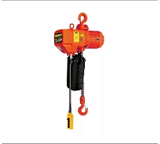 Таль OCALIFT 01-02D 1 т, 6 м, две скорости, 380в, электрическая, цепная, стационарная, на крюке oca0102dn6m