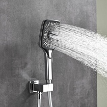 Душевой набор Black&White Gravity GH-9101-C термостат, хром